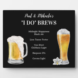 I Do BREWS • オリジナルSignature Drink フォトプラーク