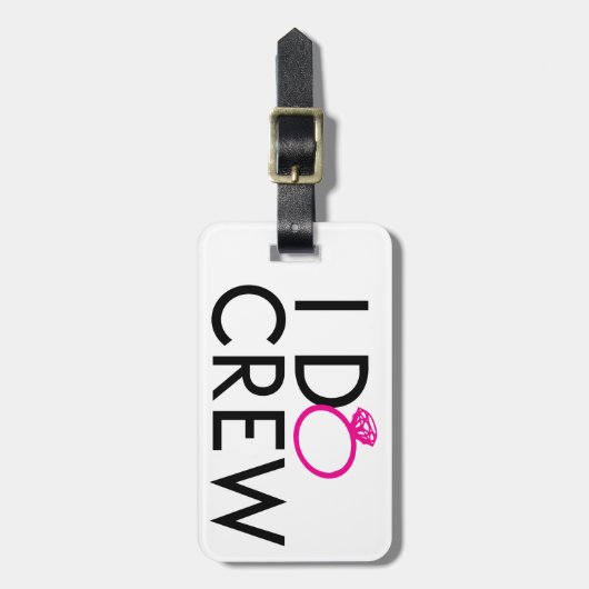 I-DO-CREWのバチェロレッテのギア ラゲッジタグ (正面縦)