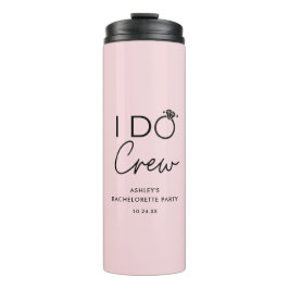 I Do Crew ウェディングパーティー バチェロレッテパーティー ギフト タンブラー