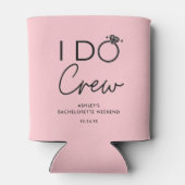 I Do Crew ウェディングパーティー バチェロレッテパーティー ギフト 缶クーラー (裏面)