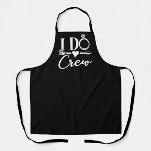 I Do Crew -バチェロレッテブライダル結婚ズ エプロン