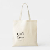 I Do Crew ブライズクリーク ネームタグ トートバッグ (裏面)