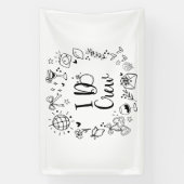 I Do Crew ブライズパーティー バナー 横断幕 (縦)