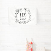 I Do Crew ブライズパーティー バナー 横断幕 (インサイチュ)