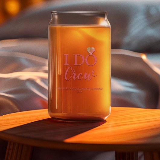 I Do Crew ブライズメイド ガラス缶
