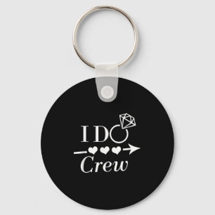 I Do Crew ブライズメイド パーティー ウェディング マッチ キーホルダー
