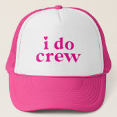 I Do Crew ブライダルシャワー・バチェロレッテパーティーの景品 キャップ (正面)