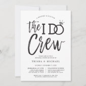 I Do Crew | リハーサルディナー 招待状 (正面)