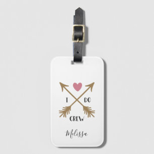 I DO CREW 結婚プロポーズ ラゲッジタグ