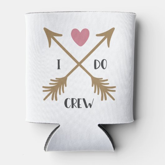 I DO CREW 結婚プロポーズ 缶クーラー (正面)