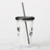 I Do Crew 花嫁の最後の夜 ブライズネーム アクリルタンブラー (左)