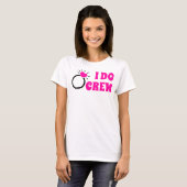 I Do Crew | She Do Crew 花嫁 いいね！ Tシャツ (正面フル)