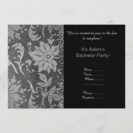 I DO DESIGNSによるモダンな独身パーティーの招待状 招待状