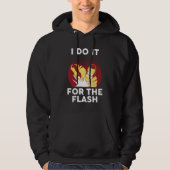 I do it for the flash weld パーカ (正面)