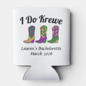 I Do Krewe Mardi Gras Bachelorette 缶クーラー (裏面)