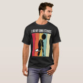 I Do My Own Stunts Broken Leg Get Well Soon Injury Tシャツ (正面フル)