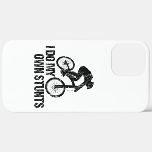 I Do My Own Stunts Downhill Biking Funny Case-Mate iPhoneケース (裏面 / 右)