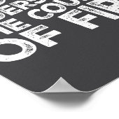 I Do Not Understand The Course Of Fire Funny Gun R ポスター (角)