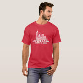 I Do Parkour On Skyscrapers So Far So Good Funny v Tシャツ (正面フル)