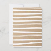 「I do Pizza & Brews」リハーサルディナー招待状 招待状 (裏面)