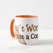 I Don´tは冗談をここに働かせます マグカップ (正面左)