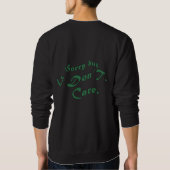 “I Don’t Care” Attitude Tee スウェットシャツ (裏面)
