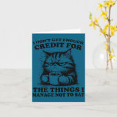 I Don’t Get Enough Credit For The Things I Manage  カード (黄色い花)