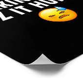 I Don’t Like Working Out Cuz It Hurts  ポスター (角)