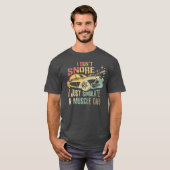I don t snore I just simulate a muscle car lover f Tシャツ (正面フル)