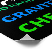 I Don&#; t Trip I Do Random Gravity おもしろい Checks C ポスター (角)