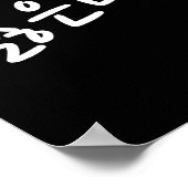 “i Don’t Want To” Funny Korean Hangul Humor ポスター (角)