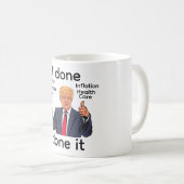 I Done Done It Coffee Mug コーヒーマグカップ (正面右)