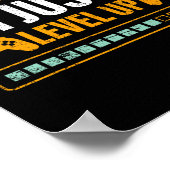 I Don't Age I Just Level Up Gaming Controller Gift ポスター (角)