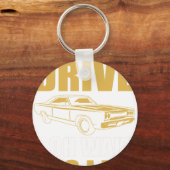 i don't always drive oh wait yes i do OLDSMOBILE キーホルダー (正面)
