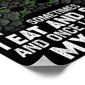 I Don't Always Play Video Games Funny Gamer Boys M ポスター (角)