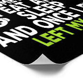 I Don't Always Play Video Games Funny Gamer Gift B ポスター (角)