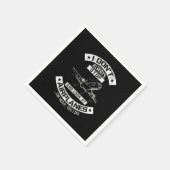 I Dont Always Stop Look At Airplanes Pilot スタンダードカクテルナプキン (角)