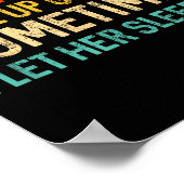 I Don't Always Wake Up Mpy, Mens Humor Funny Husba ポスター (角)