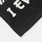 I Don't Always Watch Anime Sometimes I Eat And Sle フリースブランケット (角)