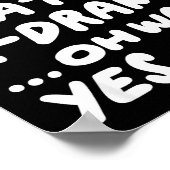 I Don't Always Watch K-drama Funny South Korean ポスター (角)