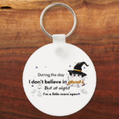 I don't believe in Ghosts Halloween fun キーホルダー (裏面)