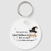 I don't believe in Ghosts Halloween fun キーホルダー (裏面)