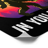 I Don't Believe In You Either Bigfoot Silhouette F ポスター (角)