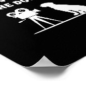 I Don't Care Who Dies In Movie As Long As Dog Live ポスター (角)