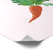I don't carrot all - Funny Kitchen wall art ポスター (角)