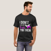 I Don't Chase Boys I N Them _ Wrestling Girls  Tシャツ (正面フル)