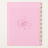 I don't chase, I attract Quote, Pink プランナー手帳 (裏面)