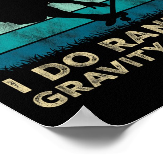 I Don't Crash I Do Random Gravity Checks Funny Ska ポスター (角)