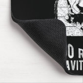 I Don't Crash I Do Random Gravity Checks Skateboar マウスパッド (コーナー)