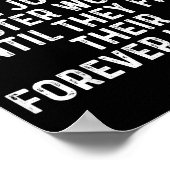 I Don't Date Anymore I Just Foster Women  ポスター (角)